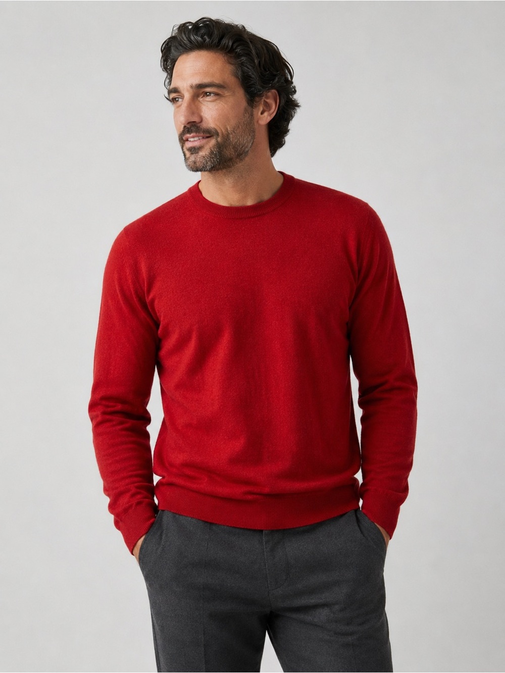 Helmut Lang double layer long sleeve tee in classic black.

Soft and lightweight